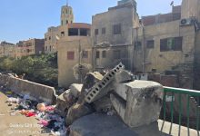 صورة محافظة الجيزة ترفع الكتل الخرسانية وتفتح سلم مشاه مدينة النور بحي الهرم