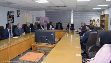 صورة رئيس جهاز حمايه البحيرات والثروه السمكيه يستقبل وفدا صوماليا رفيع المستوى