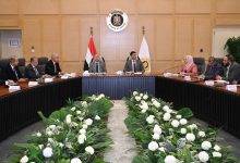 صورة وزير الصناعة يبحث مع محافظ القاهرة ورئيس اتحاد الصناعات خطة تطوير منطقة شق الثعبان