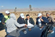 صورة رئيس الريف المصرى الجديد يقوم بزيارة ميدانية لمشروعات الشركة فى منطقة الطور بجنوب سيناء