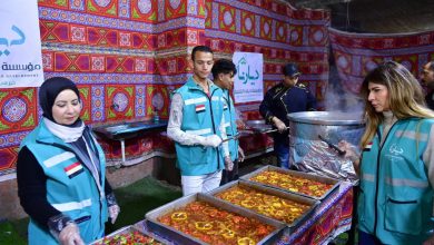 صورة ديارنا تنجح في تقديم آلاف الوجبات الساخنة للصائمين