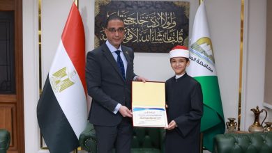 صورة محافظ الجيزة يكرّم الفائزين بالمراكز الأولى في مسابقة «دولة التلاوة»