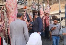 صورة ضبط 38 طنًا من اللحوم والأسماك غير المطابقة وتحرر 299 محضرًا