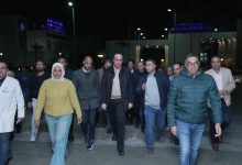 صورة رئيس هيئة الرعاية الصحية في جولة ليلية مفاجئة لمتابعة سير العمل بمحافظات إقليم القناة