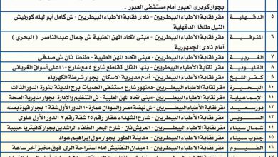 صورة غدا.. انتخابات التجديد النصفي لنقابة الأطباء البيطريين ومجلس نقابة قنا