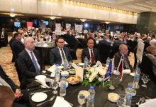 صورة وزير الزراعة يستعرض استراتيجية الأمن الغذائي  امام مجلس الأعمال المصري الكندي