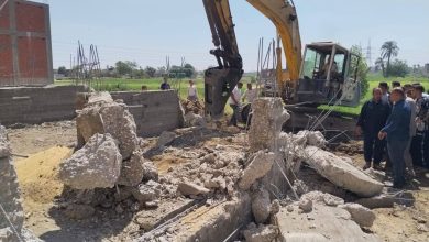 صورة محافظ الجيزة يتابع حملات إزالة مخالفات البناء والتعديات على الأراضي الزراعية وأملاك الدولة