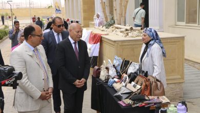 صورة محافظ القاهرة يفتتح معرض الحرف التراثية بجامعة العاصمة “حلوان سابقا”