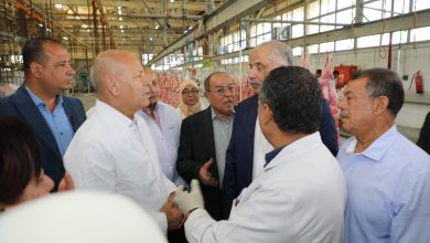 صورة محافظ القاهرة  جولة تفقدية لمتابعة استعدادات المجازر لاستقبال اضاحى المواطنين ايام العيد المبارك