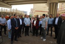 صورة محافظ القاهرة وجولة تفقدية لمدينة الامل الجديدة,بحى شرق مدينة نصر للاطلاع على نمشروع التطوير وسبة تنفيذ الأعمال بها