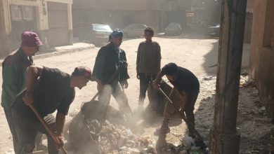 صورة الأنصارى يوجه برفع القمامة بمحيط دائرى المنيب وشارع الشيمى ببولاق الدكرور