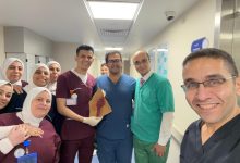صورة التأمين الصحي الشامل :نجاح استئصال ورم ضخم بمنطقة الحوض “بدون جراحة” بمجمع الشفاء الطبي 