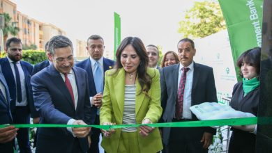 صورة “راندة المنشاوي “تفتتح مركز الإسكان المتخصص التابع لبنك التعمير بمدينة القاهرة الجديدة